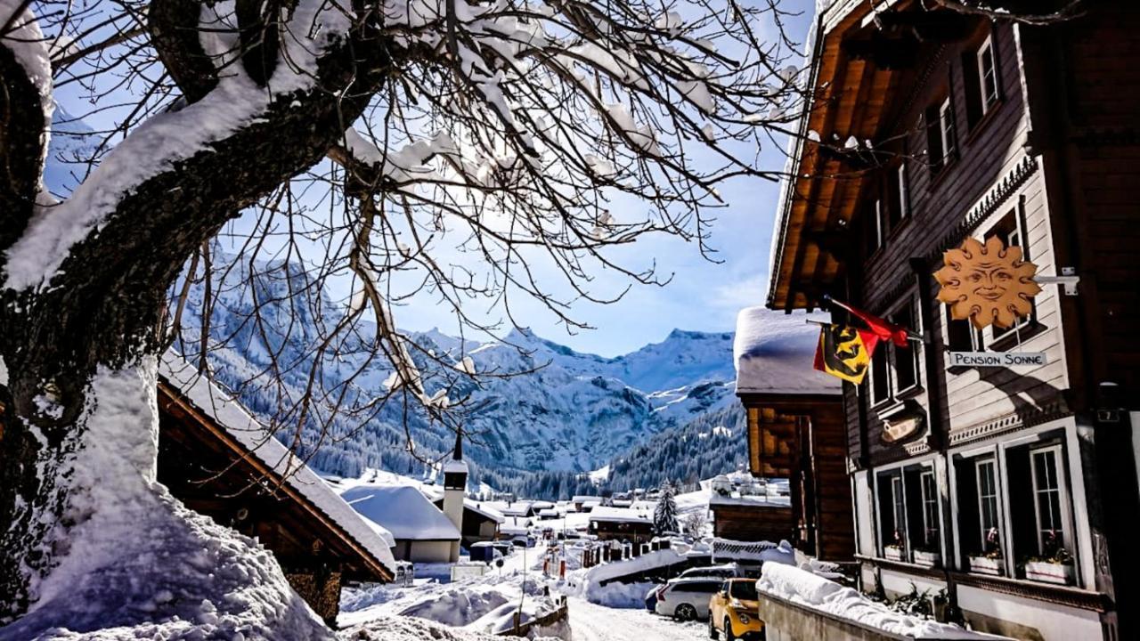 Pension Sonne Adelboden Eksteriør bilde