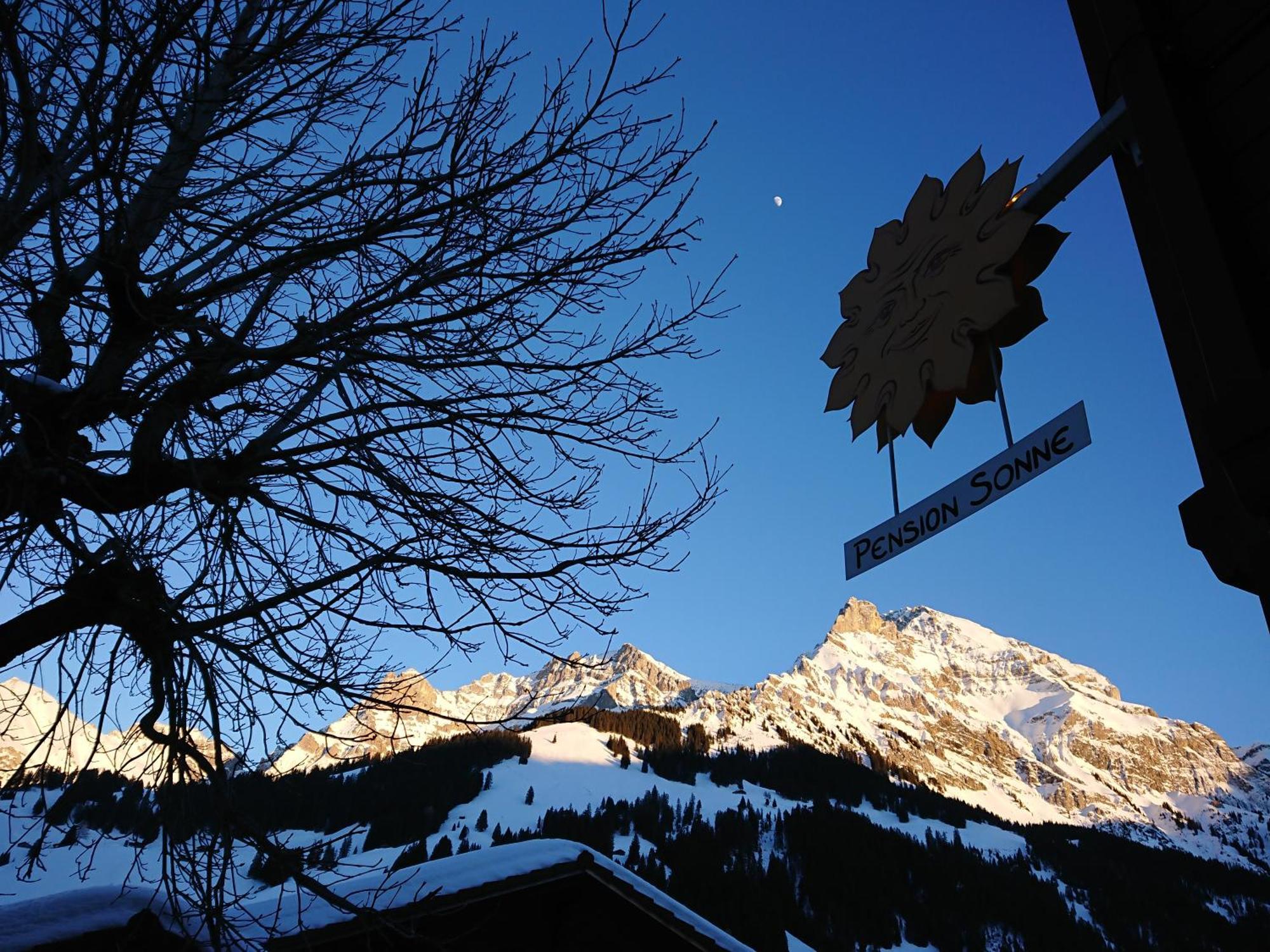Pension Sonne Adelboden Eksteriør bilde